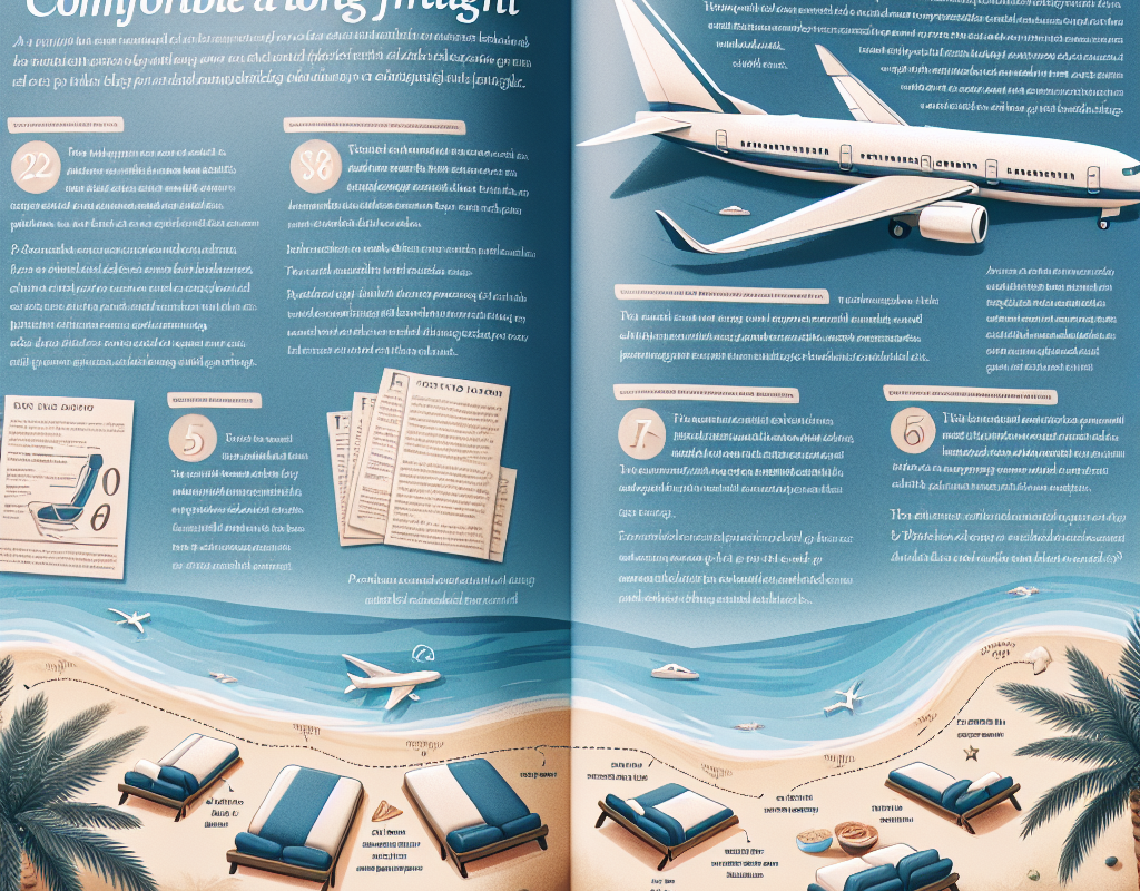 How Can I Make Long Flights To Beach Destinations More Comfortable?
