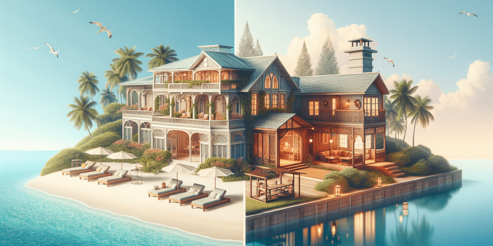 How Do I Choose Between A Beachfront Hotel And A Vacation Rental?