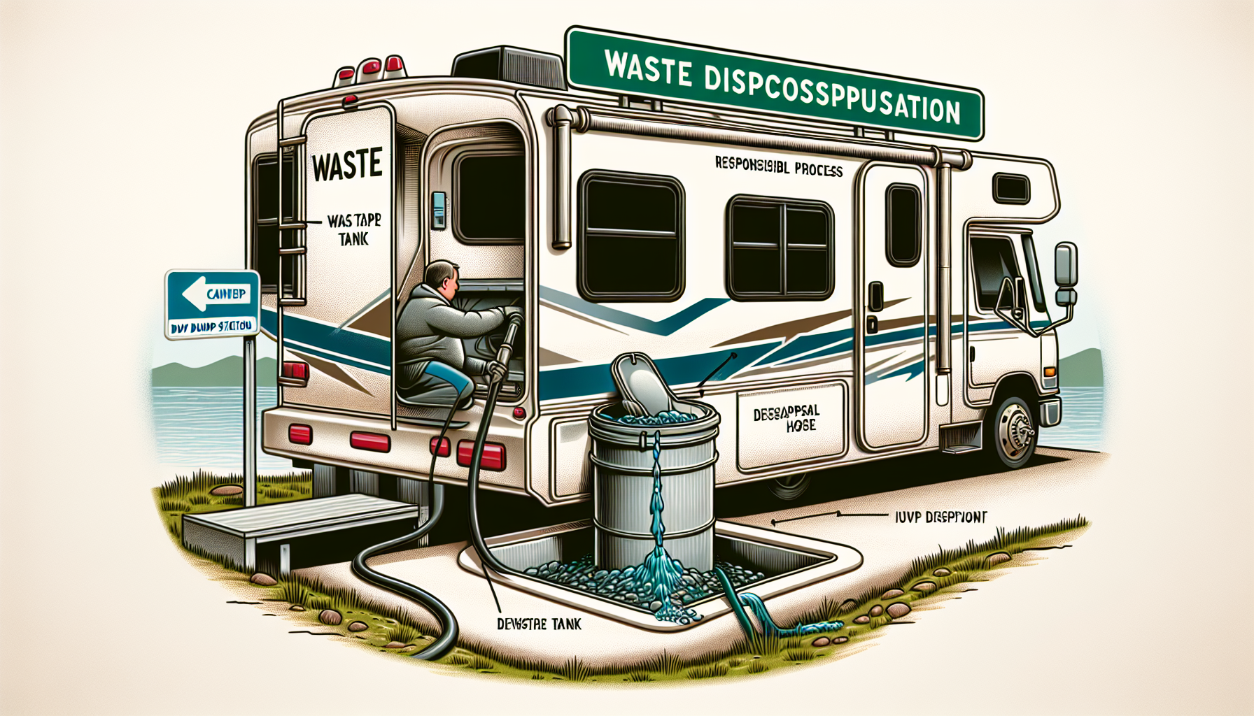 How Do I Handle Waste Disposal In An RV?